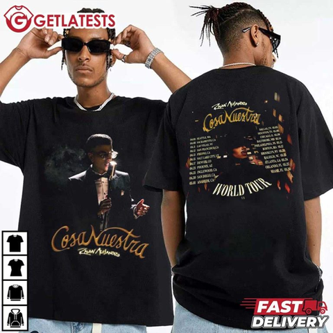 Rauw Alejandro Cosa Nuestra Concert Tour Fan Gift T-Shirt
