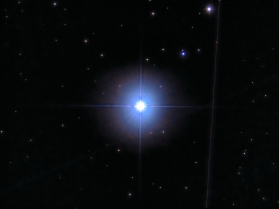 The star Alioth as seen by the Odyssey Pro. 
