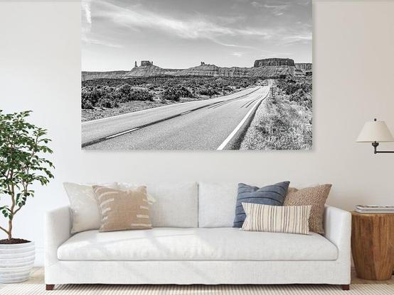 Scenic Byway 128 runs through a beautiful Utah desert landscape with the stunning Parriott Mesa in the background. This is the black and white version. Located in Moab, Utah
https://5-jennifer-white.pixels.com/featured/scenic-roadway-moab-utah-grayscale-jennifer-white.html
#buyintoart #fineart #photography #largeart #officeart