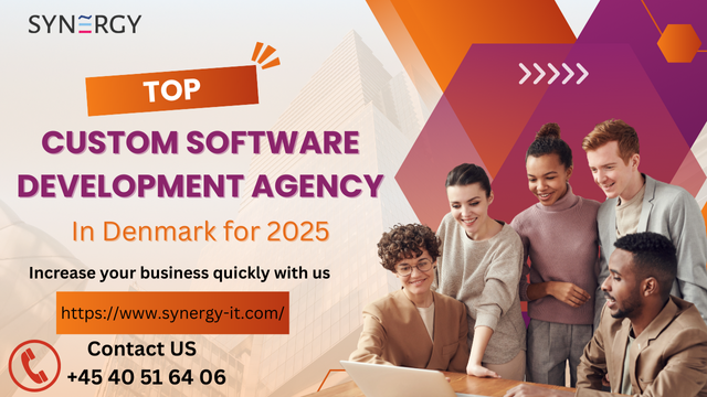 Synergy IT – Top custom software development agency in Denmark for 2025.