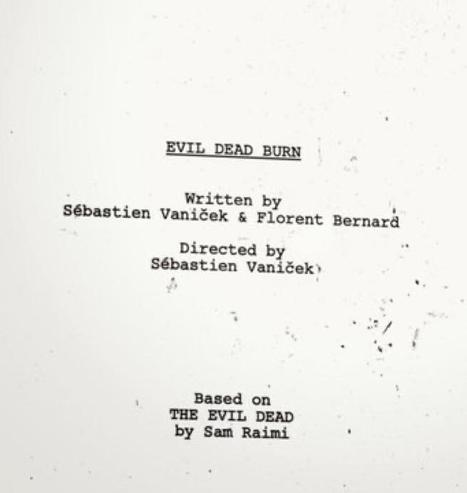 'EVIL DEAD BURN' se estrenará el 24 de julio de 2026 en los cines. 🙌😍

Dirigido por Sébastien Vaniček

Echaremos de menos a  Lee Cronin
Estará producida por Sam Raimi y Bruce Campell?