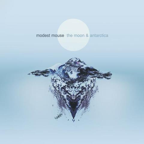 An image of the cover of the album 'The Moon & Antarctica' by Modest Mouse