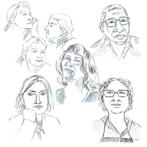 iPad portraits 