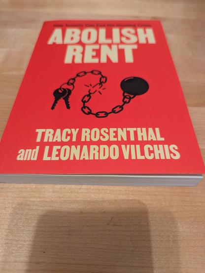 Front cover of the book ABOLISH RENT.