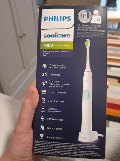 Oral b replaced with sonicare
