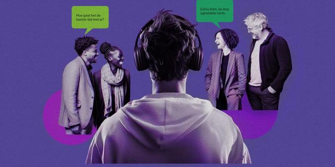 Understand Group Talks: AI Headphones Translate Voices, Sounding Human.