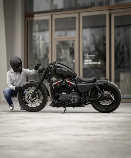 The bike isn't just metal—it's soul, fire, and attitude. 💀🔥