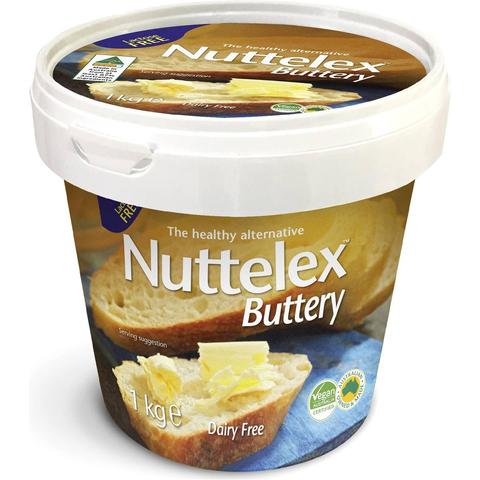 Nuttelex Buttery vegan butter alternative 1kg tub.