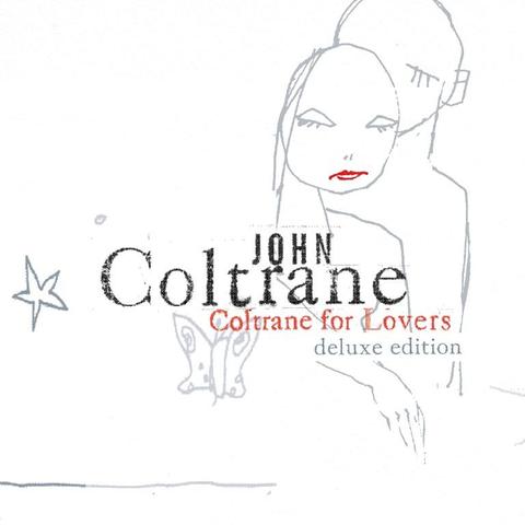 An image of the cover of the record album 'Coltrane For Lovers' by John Coltrane Quartet