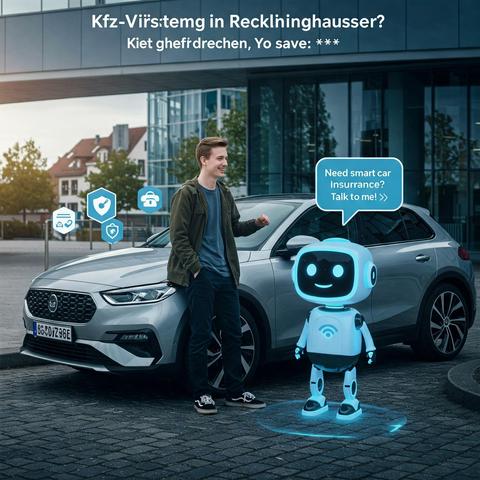 📍Kfz-Versicherung in Recklinghausen?
👉 Viele zahlen zu viel. Du bald nicht mehr!
