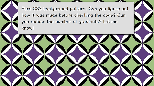 Geometric pattern, where we have a xor effect at the intersection of two grids of plane packing circles, offset by a radius in both directions. This then gets xored with a diagonal checkerboard with the grid nodes where the circles are tangent to other circles on the same grid.