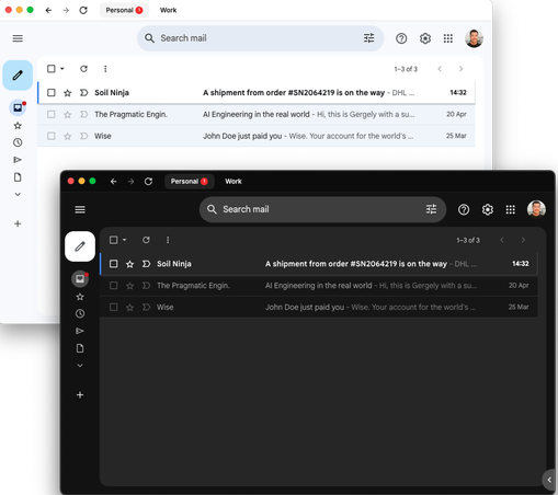 gmail desktop linux