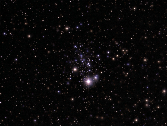 NGC 457 Owl Cluster as seen by the Odyssey Pro. 