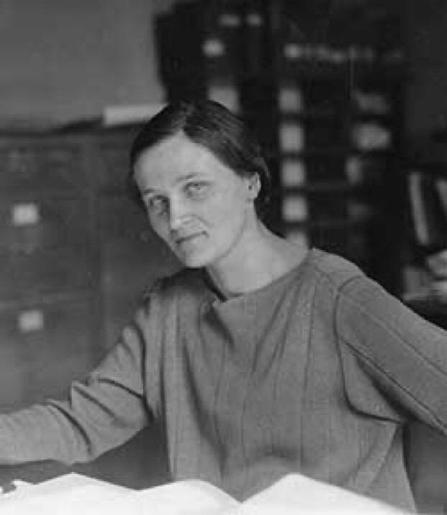 Cecilia Payne-Gaposchkin at Harvard. Photo: Smithsonian Institution