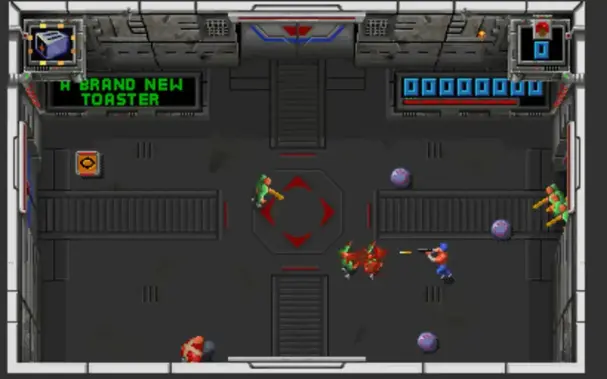 Screenshot from Smash T.V.