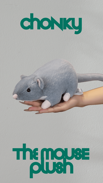 Chonky the Mouse Plushie
