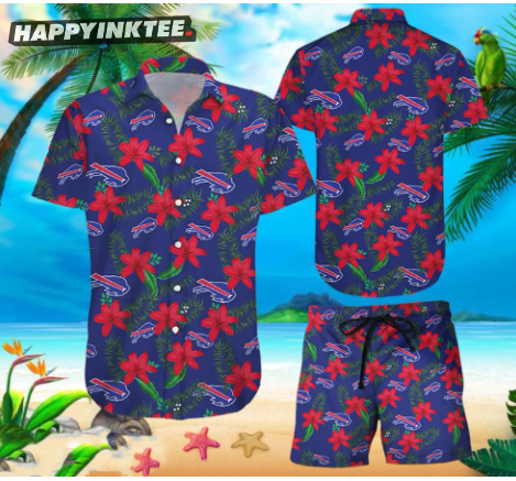 Buffalo Bills Hawaiian Shirt And Shorts
