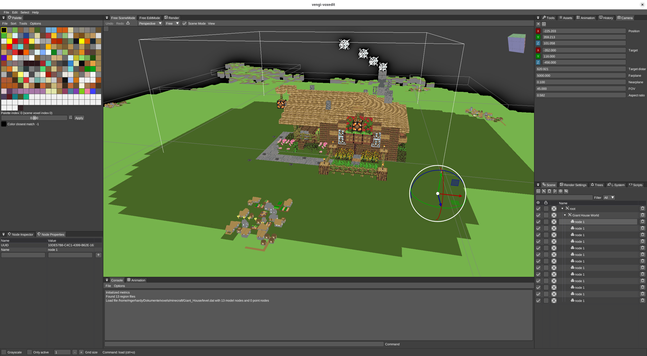 A screenshot of the Giant House from https://www.planetminecraft.com/project/giant-house-4763879/ showing the corrected colors