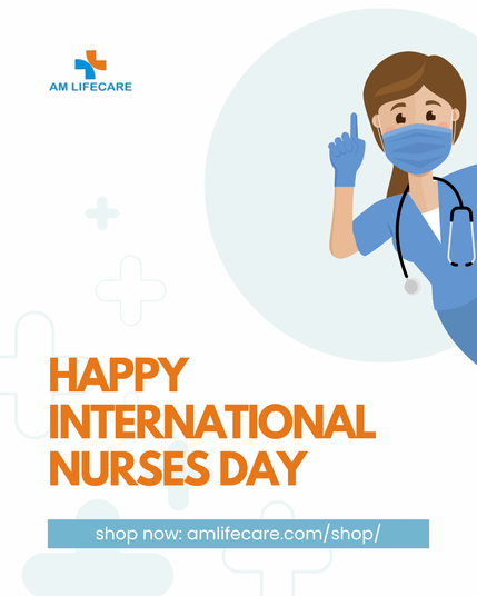 Happy International Nurses Day!
Today we salute the real heroes, nurses who care, heal, and give hope every single day. Their compassion and dedication remind us of the true value of health and empathy. Let’s honor them by taking better care of our own well-being too.

👉 Discover trusted health products at AM LifeCare to support everyday care at home: https://amlifecare.com/shop/

#AMLifeCare #InternationalNursesDay #NursesAreHeroes #CareWithCompassion #HealthAtHome #HomeHealthcare #HealthcareProducts #PersonalHealth #HomeHealthMonitoring 