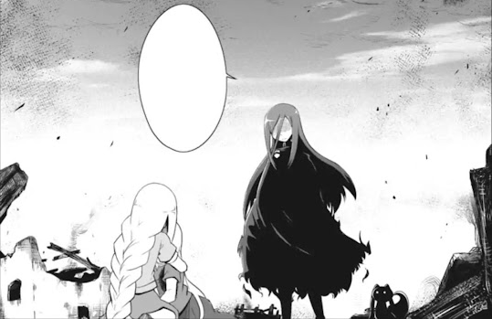 Riz returning to Domremy from the manga series Puella Magi Tart★Magica: The Legend of “Jeanne d’Arc”
