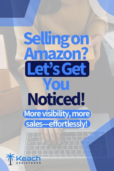 Selling
Amazon?
You
Noticed!

