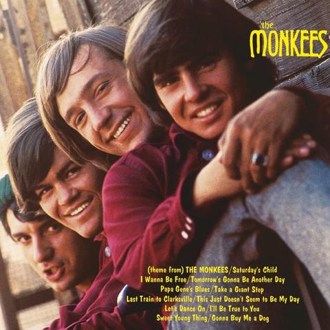 An image of the cover of the album 'The Monkees' by The Monkees