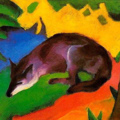 Franz Marc: Fuchs, 1911