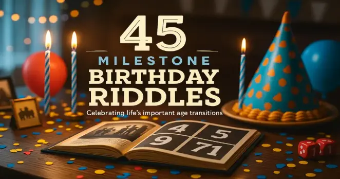 milestone birthday riddles