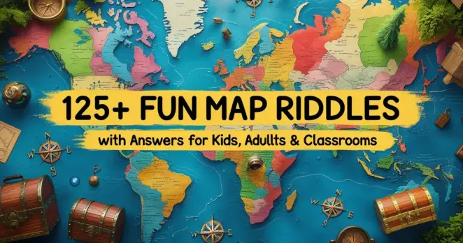 fun map riddles
