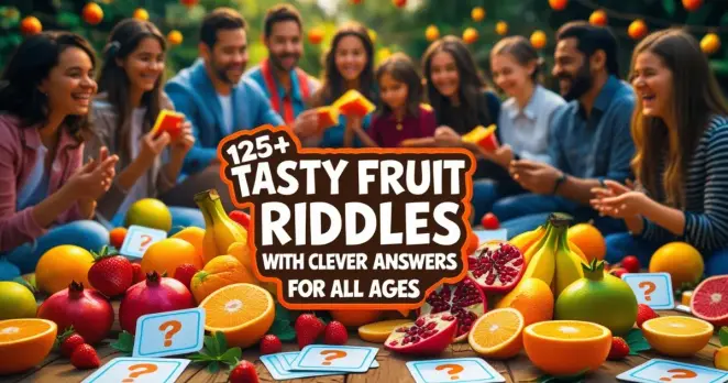 tasty fruit riddles