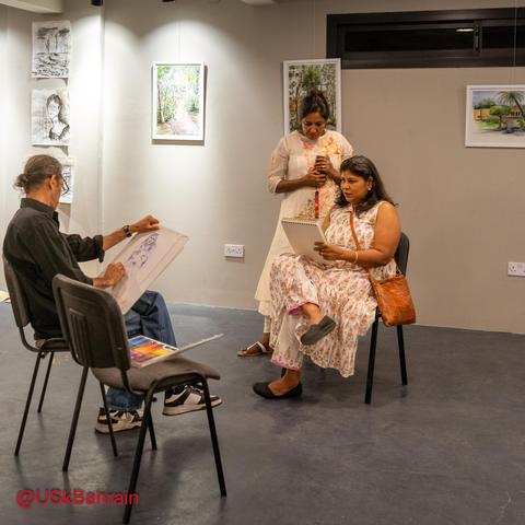 🎉✨ Happy 1st Anniversary, USk Bahrain! 🎉✨

As we celebrate this milestone, we also honour the incredible memories from the International USk Week 2025, which beautifully concluded with our very first USk Bahrain Members Exhibition! 🖼️❤️

Thank you to all our talented sketchers for your passion, creativity, and community spirit. Together, we’re bridging cultures through art!
Join us in looking forward to many more inspiring moments ahead!

📅 Stay tuned for upcoming events and sketching sessions!

#uskbahrain #urbansketchers #anniversarygifts #uskweek2025 #artcommunity #sketchingtogether
#manama #bahrain🇧🇭