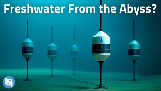 OceanWell DSRO desalination devices on the seabed floor