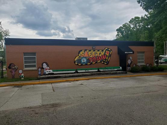 "Safety Town", a traffic safety school for kids in Huntington, West Virginia.