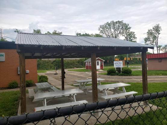 Another pic of Safety Town, taken over the fence. (It was closed.)