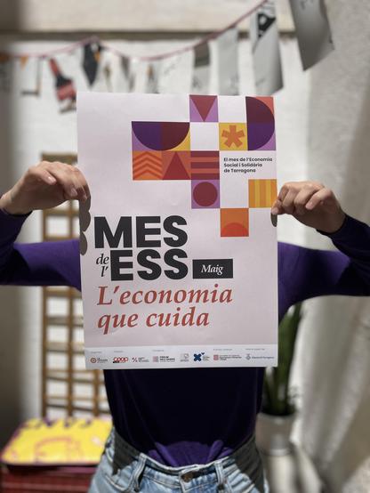 Foto del cartell del Mes de l'ESS