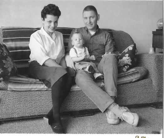 Me and my parents Oct 1962