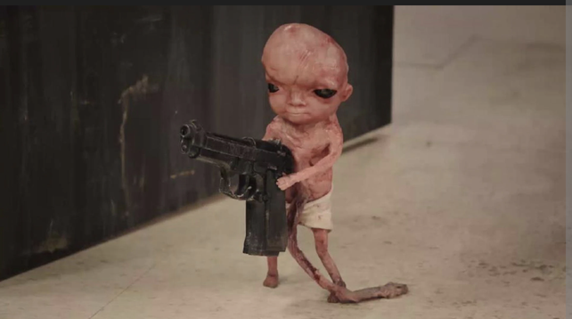 conservative dream come true - a fetus with a gun