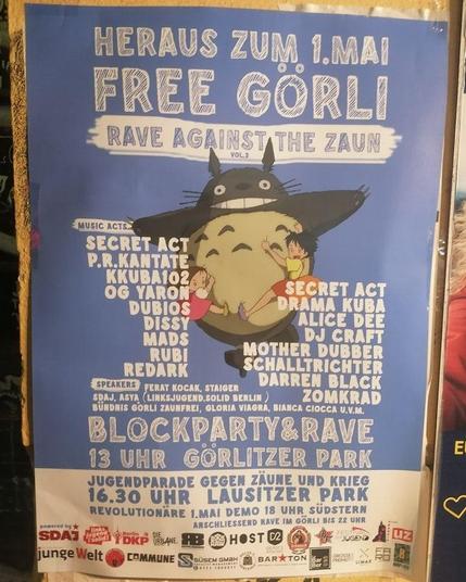Heraus zum 1. Mai Free Görli

2025

#freegörli #b0105 #r1mb #1maiberlin #görli #berlinposter #politicalposter
