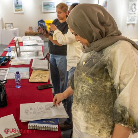🎉✨ Happy 1st Anniversary, USk Bahrain! 🎉✨

As we celebrate this milestone, we also honour the incredible memories from the International USk Week 2025, which beautifully concluded with our very first USk Bahrain Members Exhibition! 🖼️❤️

Thank you to all our talented sketchers for your passion, creativity, and community spirit. Together, we’re bridging cultures through art!
Join us in looking forward to many more inspiring moments ahead!

📅 Stay tuned for upcoming events and sketching sessions!

#uskbahrain #urbansketchers #anniversarygifts #uskweek2025 #artcommunity #sketchingtogether
#manama #bahrain🇧🇭