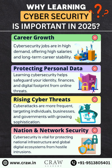 Why Learning Cyber Security is Important in 2025?
