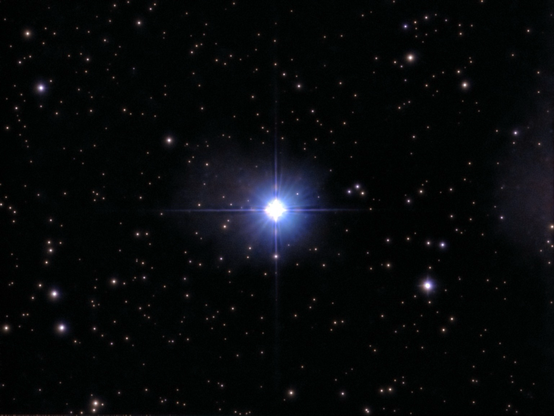 The Star Rasalhague as seen by the Odyssey Pro. 
