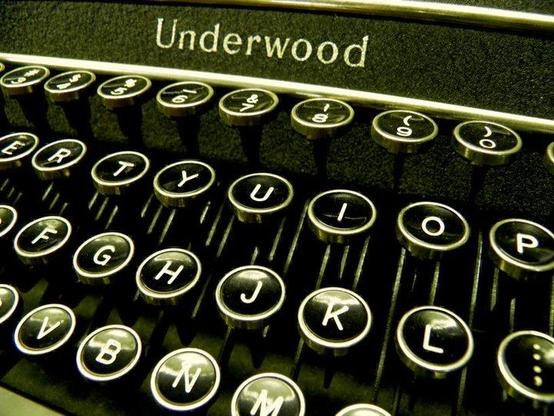 Underwood typewriter