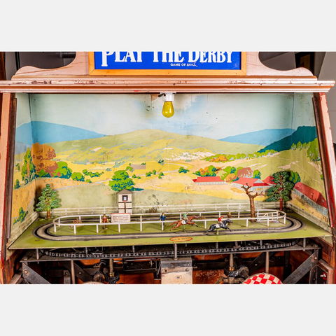 Close in view of the International Derby playfield.

https://www.invaluable.com/auction-lot/play-the-derby-arcade-game-4-c-c0249b29cd
