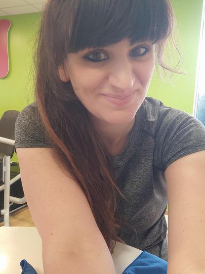 Selfie en salle de sport, après l'effort 😅