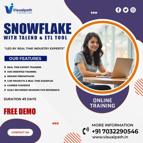 Snowflake Training in Ameerpet | Snowflake Course - Visualpath