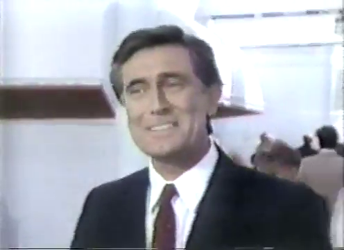 George Lazenby introduces himself as 'Locke, Simon Locke,' in Cover up.