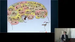 Philippe Boxho faisant du petit bois de la phrénologie... 