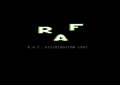 Screenshot of "Greyfell - The Legend of Norman" - Crack: RAF - Published by Starlight Software on Commodore 64 (1987)