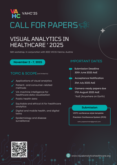 VAHC'25 Call for Papers