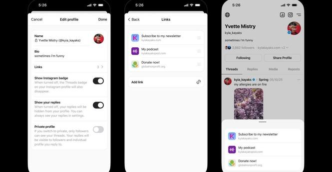 Threads Now Lets You Add More Bio Links Like Instagram.